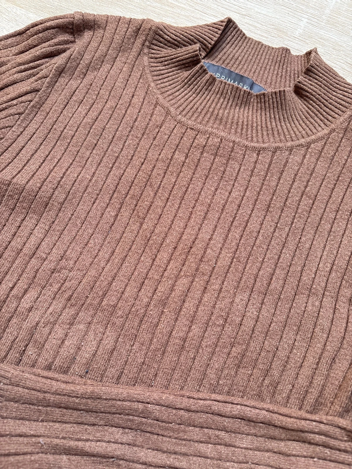 Blusa leve cor camelo tamanho S – photo 3